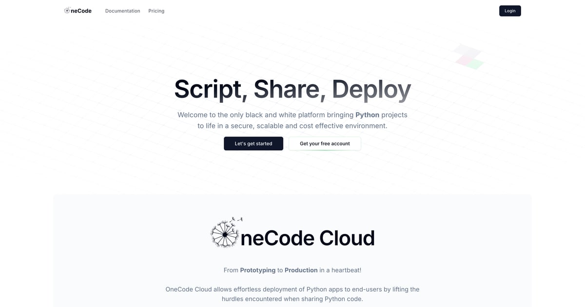 OneCode Cloud